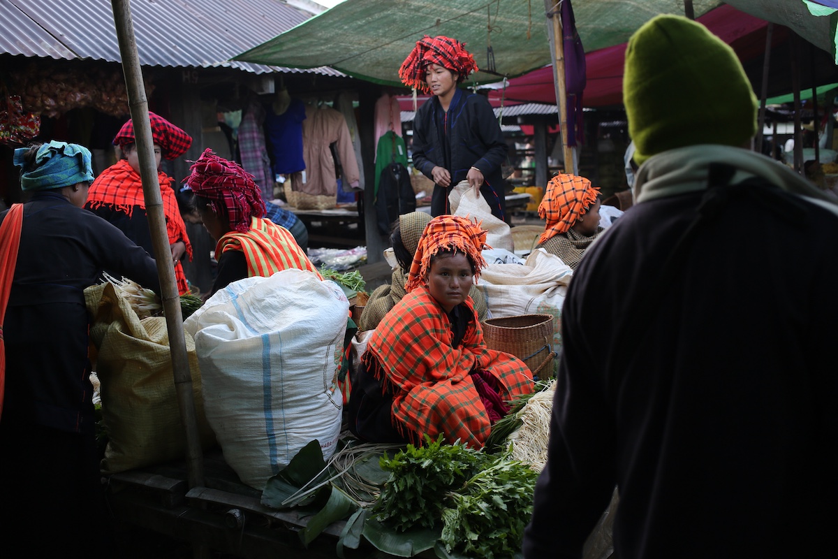 Nanpan market, Inle Lake. 2012.