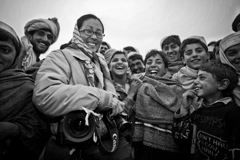 Photo by Paula bronstein of Yunghi Kim, Gardez, Afghanistan 2002