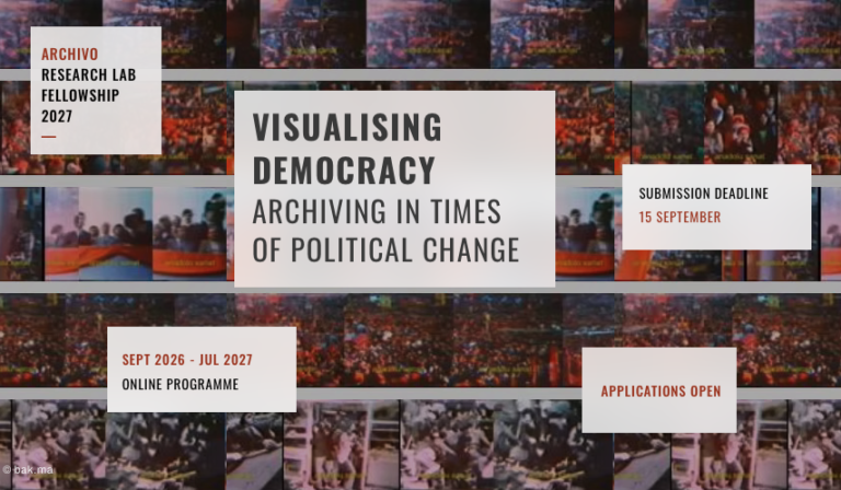 Open Call: Archive Research Lab Fellowship 2027